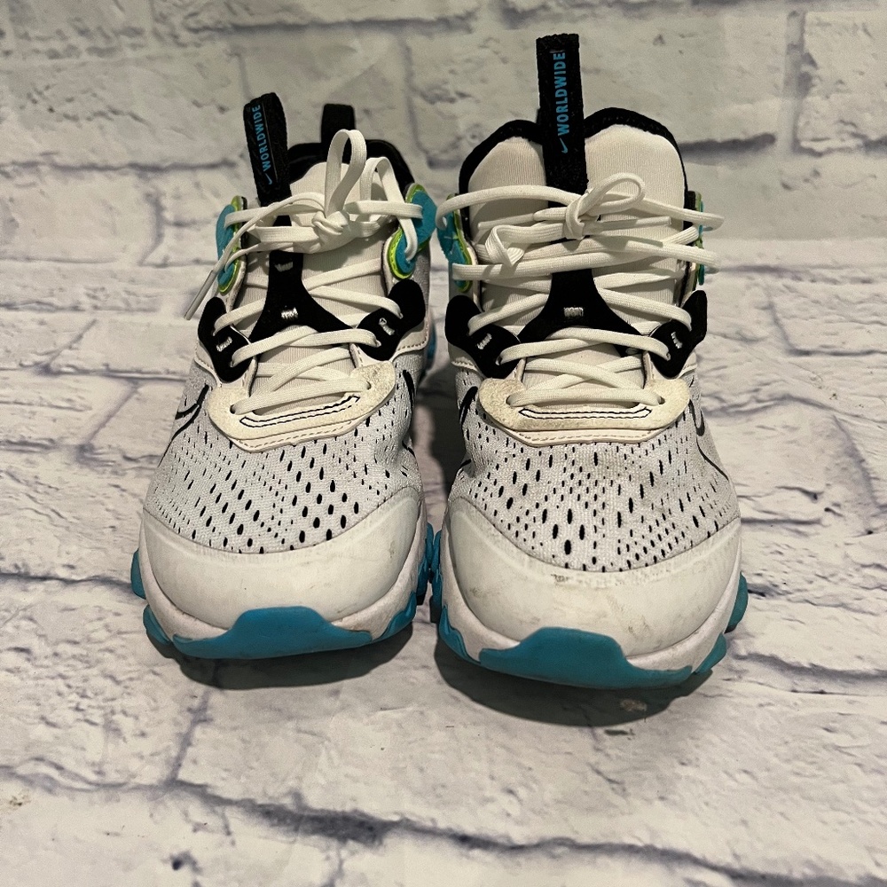 Nike React Vision (GS) Big Kids Casual Running- "Worldwide Pack White" Size 5